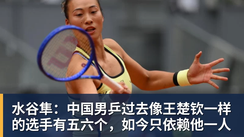 水谷隼:中国男乒过去像王楚钦一样的选手有五六个,如今只依赖他一人