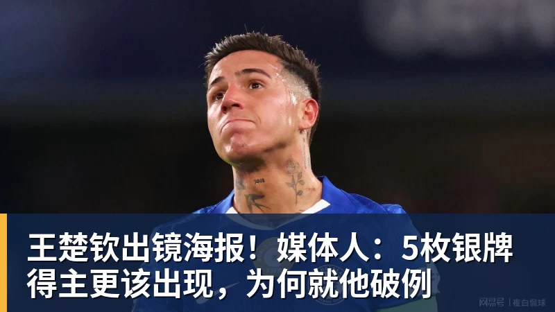 乐鱼王楚钦出镜海报！媒体人：5枚银牌得主更该出现，为何就他破例