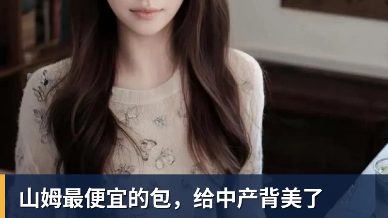 山姆最便宜的包,给中产背美了